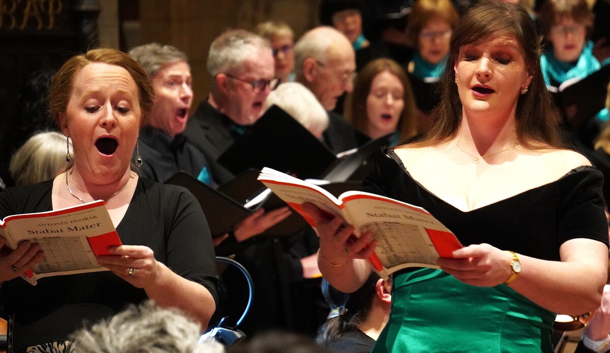 Soprano Lisa Swayne and Mezzo-soprano Judy Louie Brown